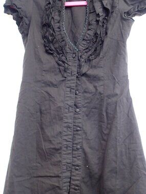 Lipstick Brand Black Women's Top Size Small